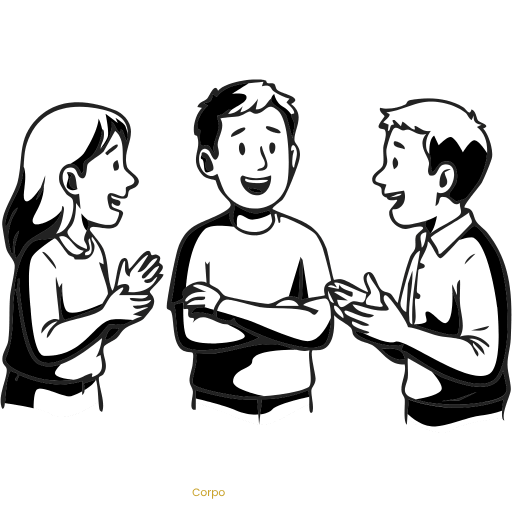 Teste 3 – Pessoas Conversando Teste 3 - Pessoas Conversando